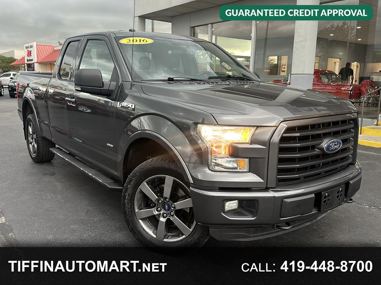 2016 Ford F-150 4WD SuperCab 145" XLT