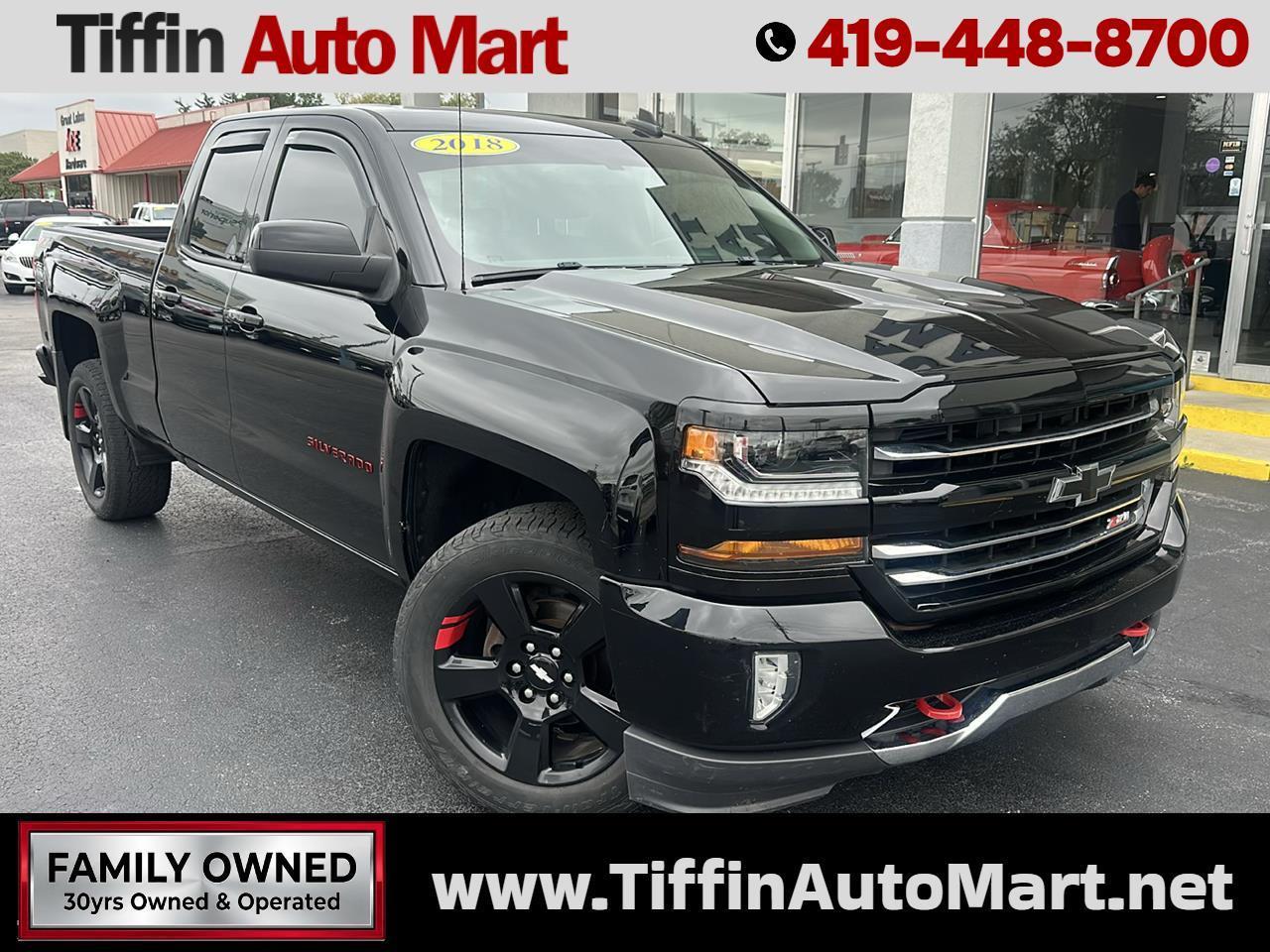 2018 Chevrolet Silverado 1500 4WD Double Cab 143.5" LT w/2LT