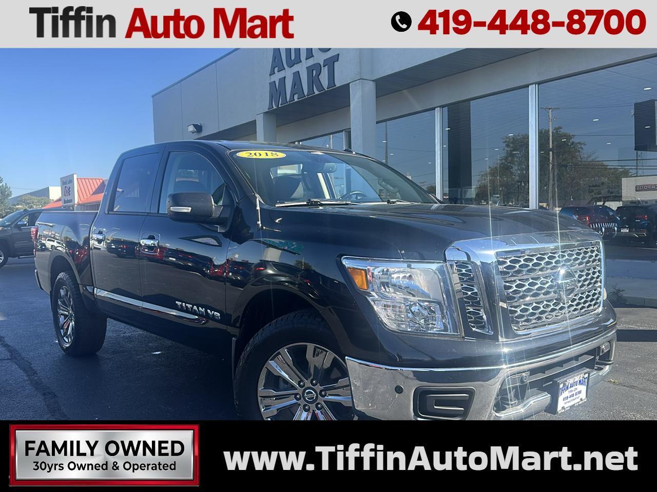 2018 Nissan Titan 4x4 Crew Cab SV
