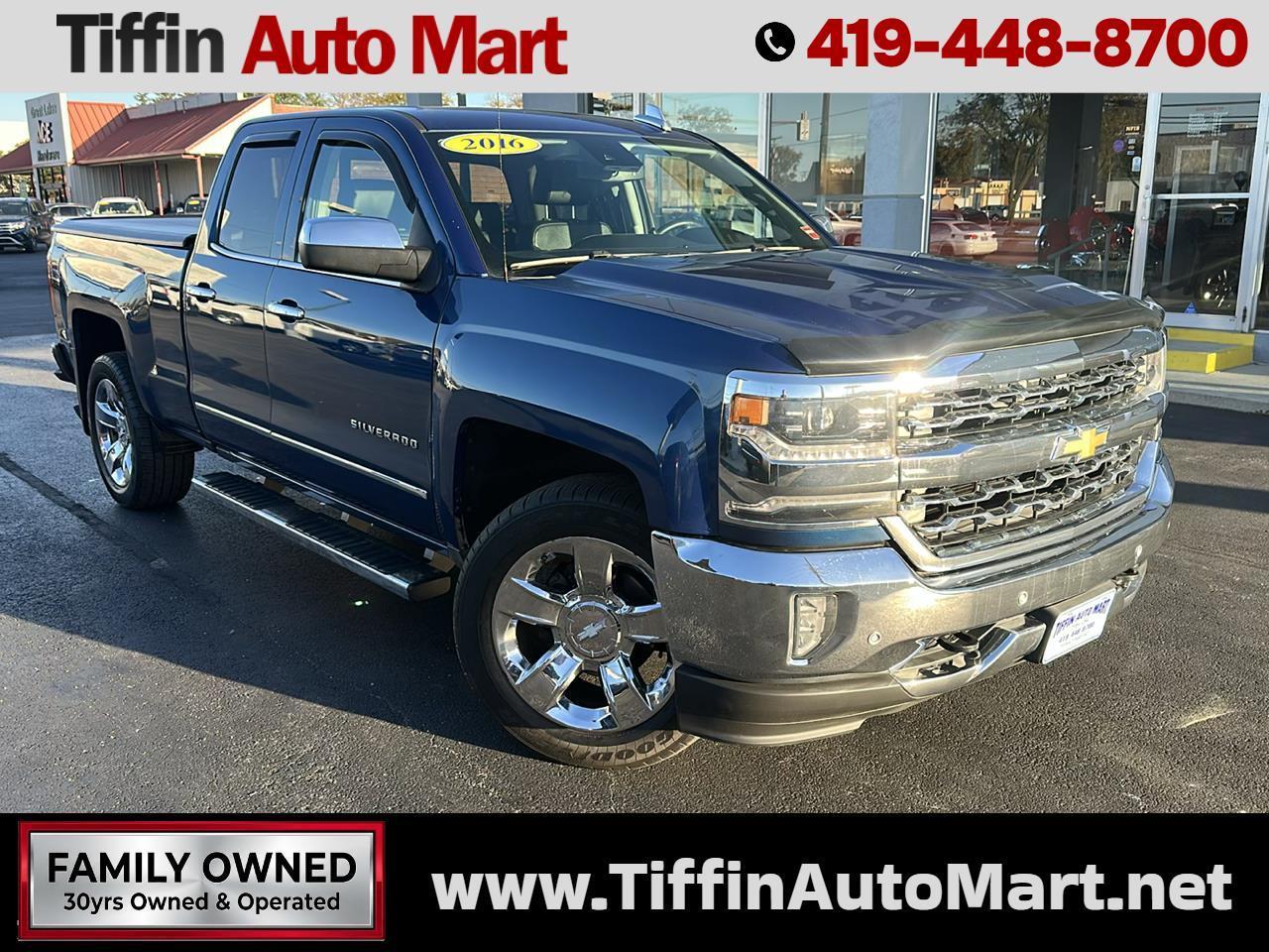 2016 Chevrolet Silverado 1500 4WD Double Cab 143.5" LTZ w/1LZ