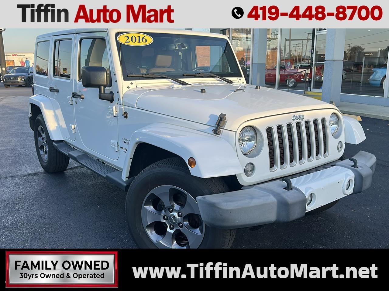2016 Jeep Wrangler Unlimited 4WD 4dr Sahara
