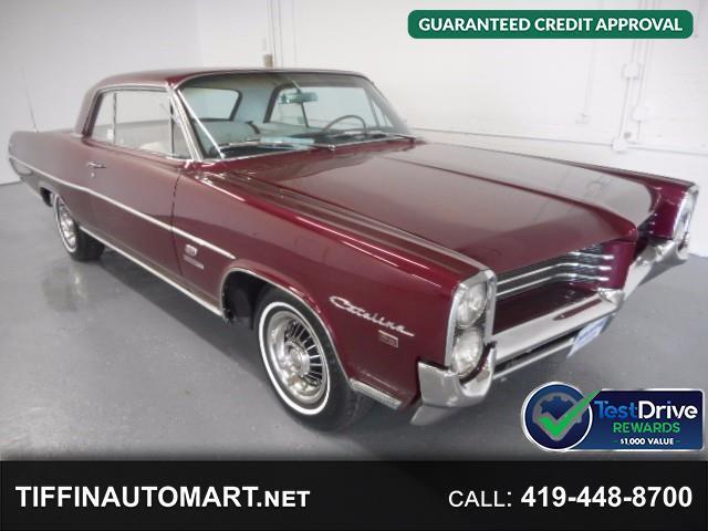 Red (MAROON) 1964 Pontiac Catalina Coupe Manual