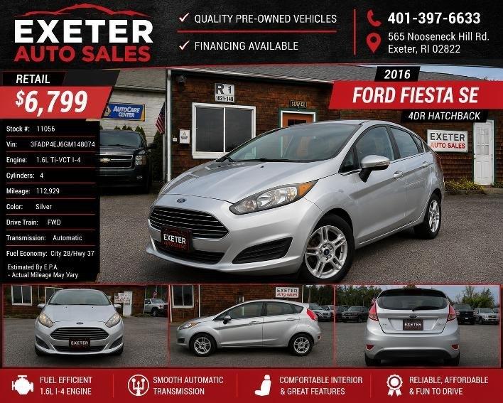 2016 Ford Fiesta 5dr HB SE