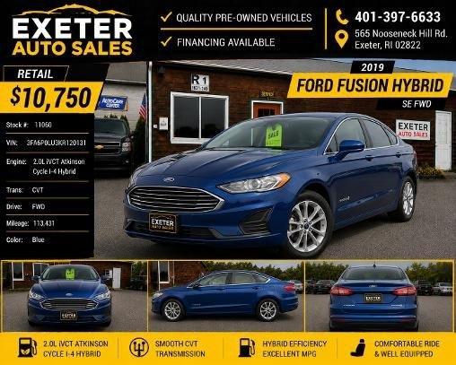 2019 Ford Fusion Hybrid SE FWD