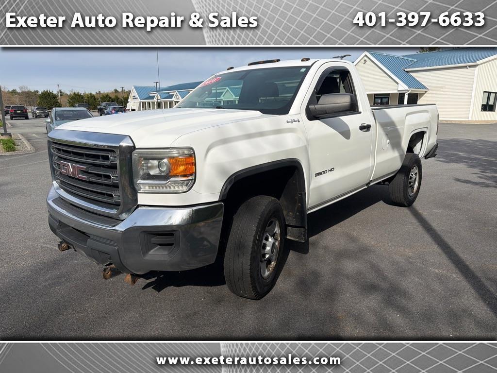 2016 GMC Sierra 2500HD 4WD Reg Cab 133.6"