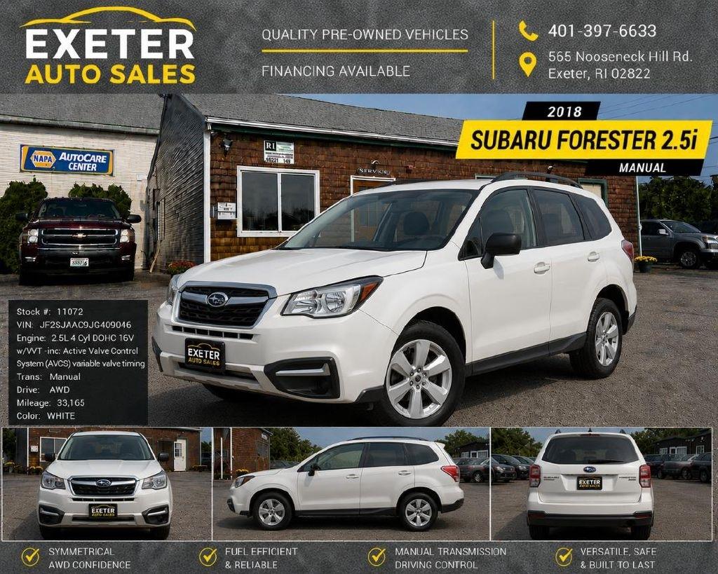 2018 Subaru Forester 2.5i Manual