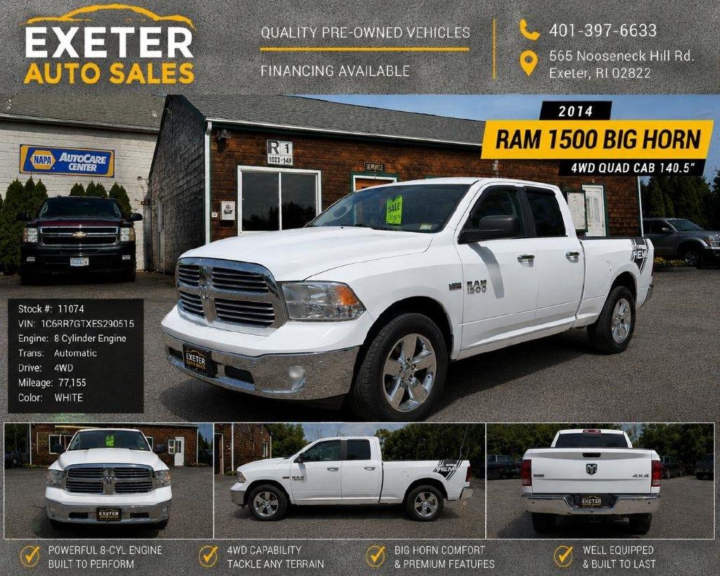 2014 RAM 1500 4WD Quad Cab 140.5" Big Horn
