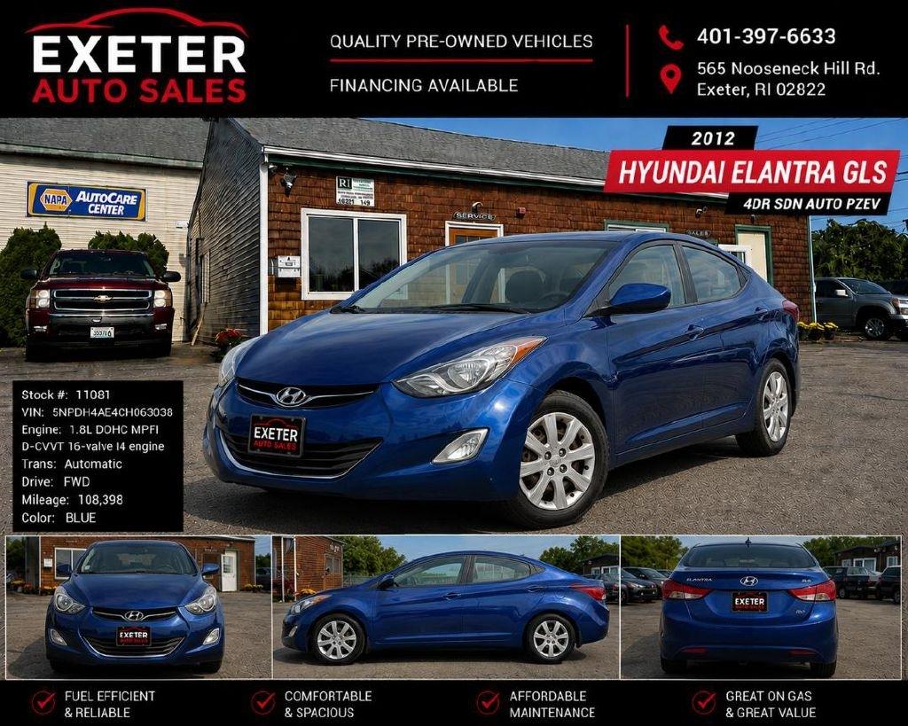 2012 Hyundai Elantra 4dr Sdn Auto GLS PZEV (Alabama Plant)