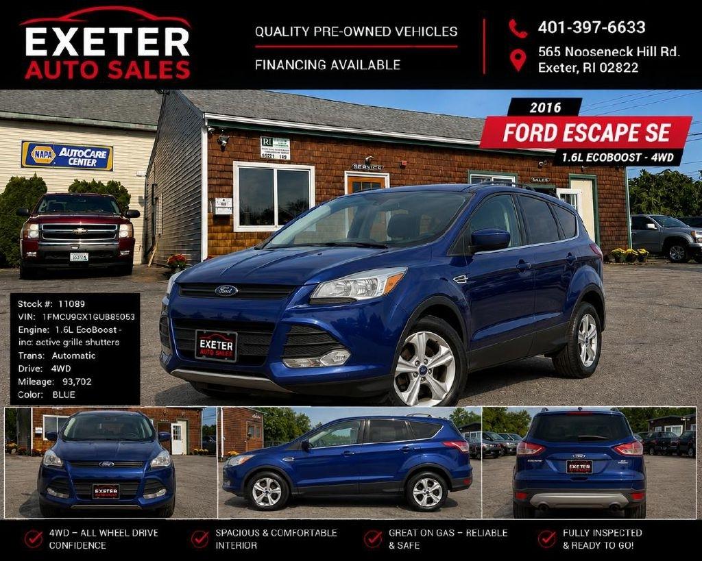 2016 Ford Escape 4WD 4dr SE