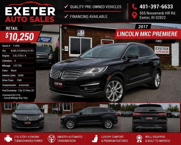 2017 Lincoln MKC Premiere FWD