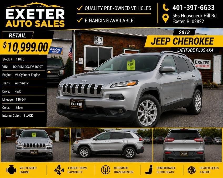 2018 Jeep Cherokee Latitude Plus 4x4
