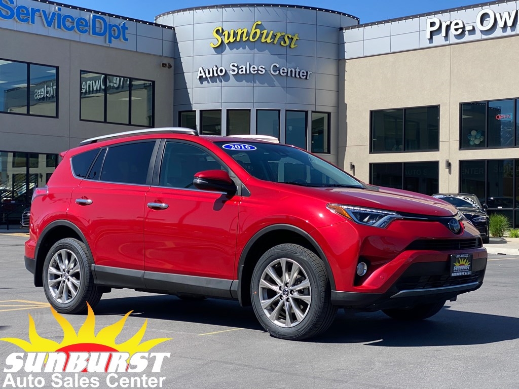 Used 2016 Toyota RAV4 LIMITED for Sale in Salt Lake City UT 84115
