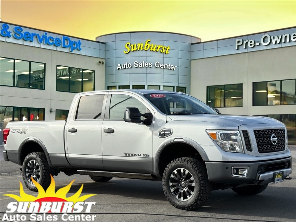 2019 Nissan Titan XD 4x4 Diesel Crew Cab PRO-4X