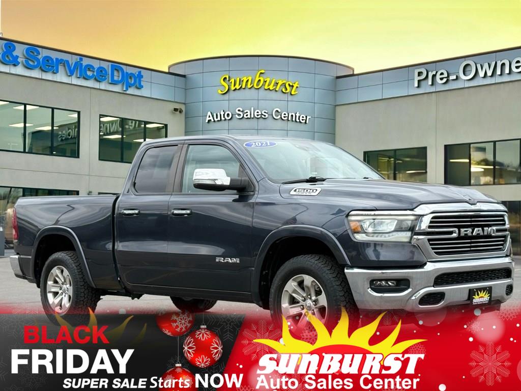 2021 RAM 1500 Laramie 4x4 Quad Cab 6'4" Box
