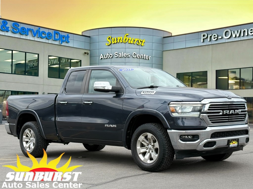 2021 RAM 1500 Laramie 4x4 Quad Cab 6'4" Box