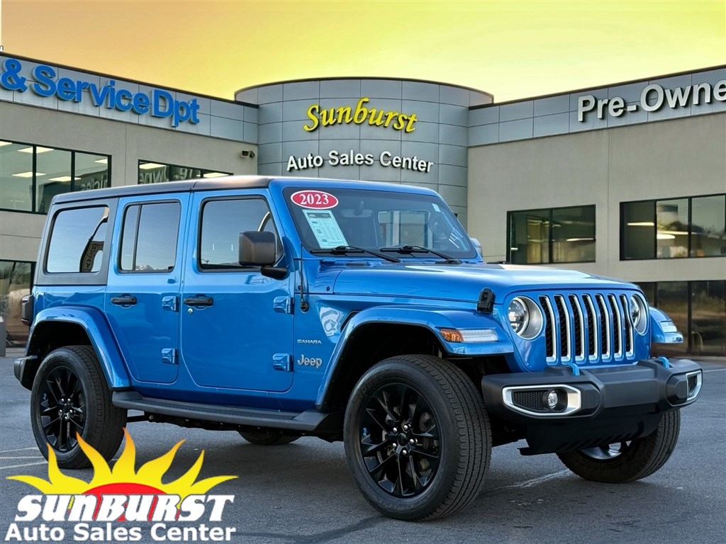 2023 Jeep Wrangler 4xe Sahara 4x4