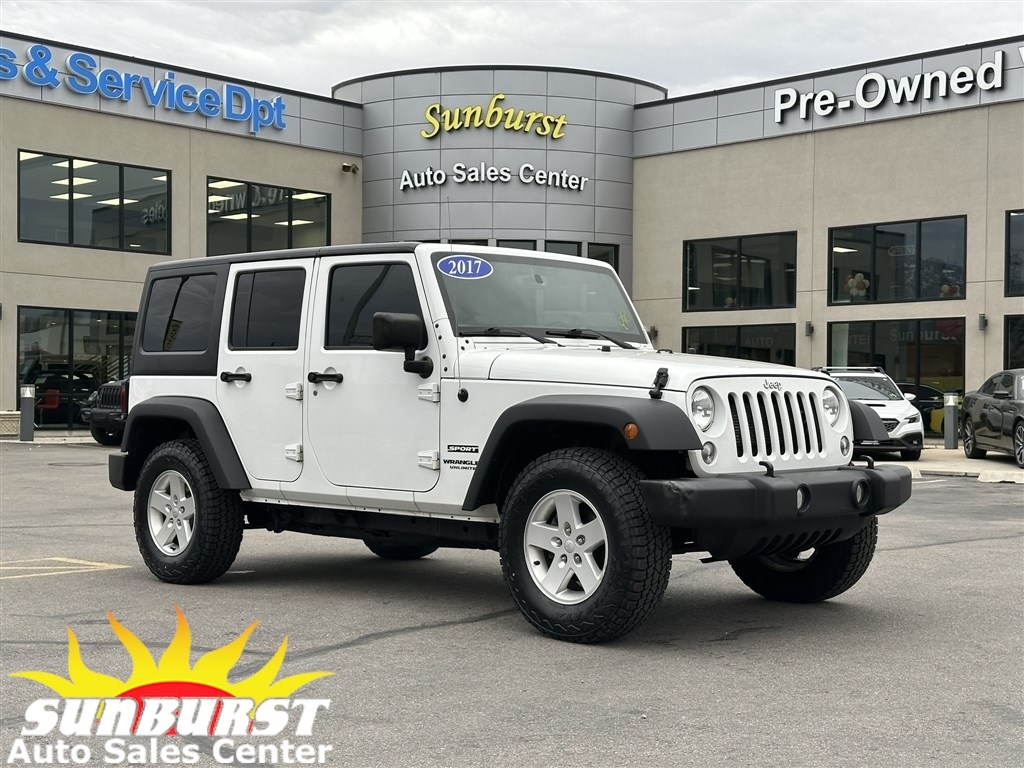 2017 Jeep Wrangler Unlimited 4WD 4dr Sport
