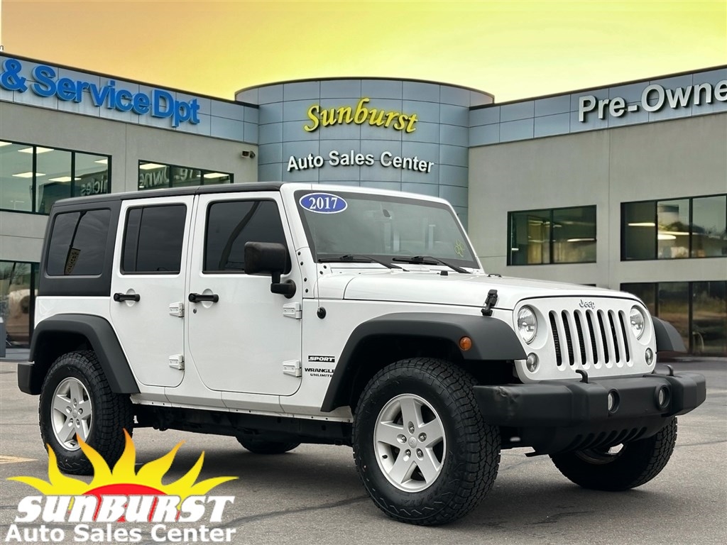 2017 Jeep Wrangler Unlimited 4WD 4dr Sport