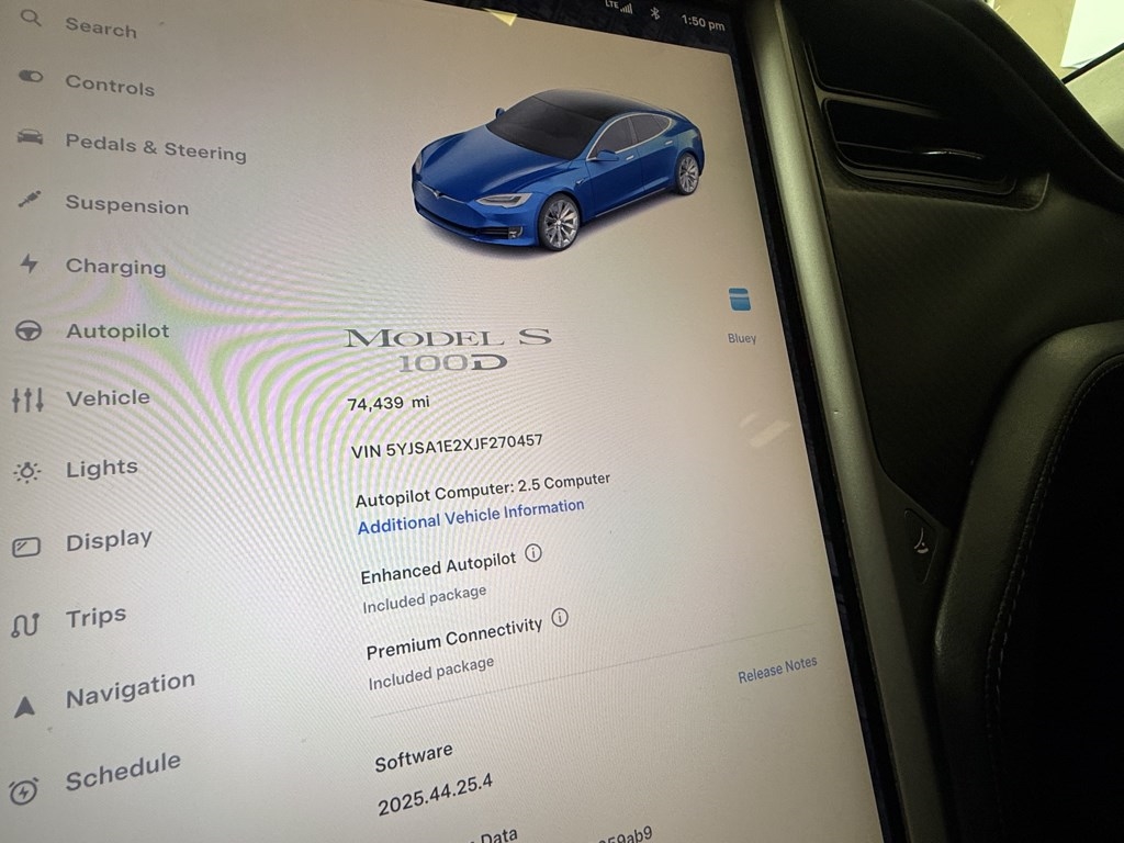 Tesla Model S 100D AWD 2018