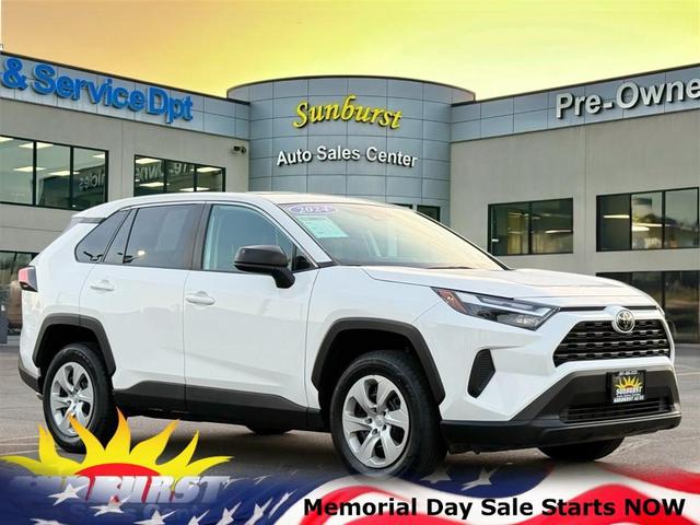 White 2024 Toyota RAV4 LE AWD SUV / Crossover All-Wheel Drive Automatic