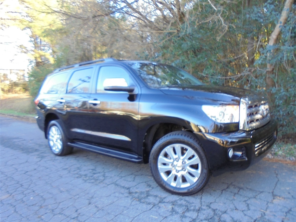 Toyota Sequoia 4WD 5.7L FFV Platinum (Natl) 2012