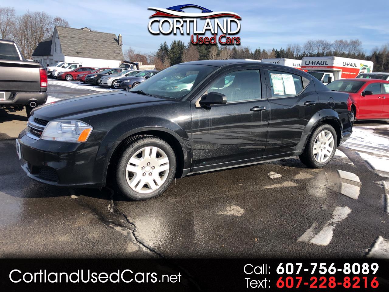 Used 2014 Dodge Avenger SXT for Sale in Cortland NY 13045 Cortland Used