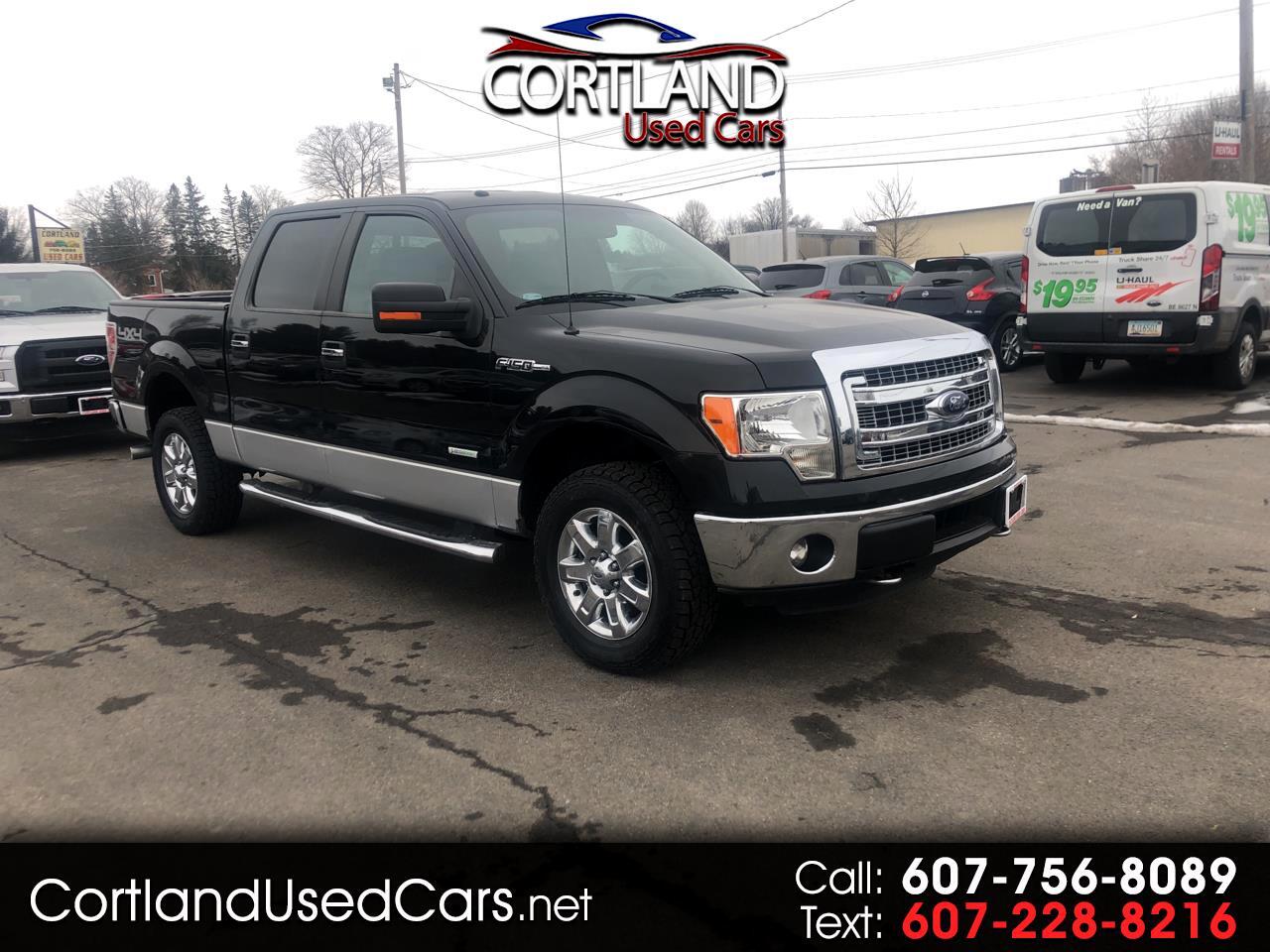 Used 2014 Ford F150 4WD SuperCrew 145" XLT for Sale in Cortland NY