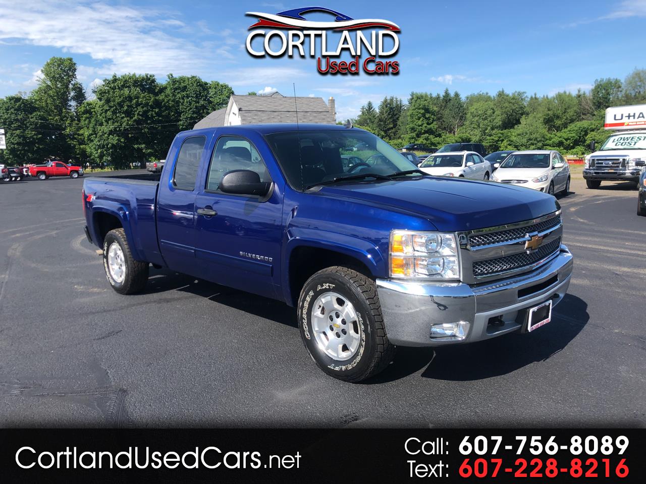 Used 2013 Chevrolet Silverado 1500 1LT Double Cab 4WD for Sale in