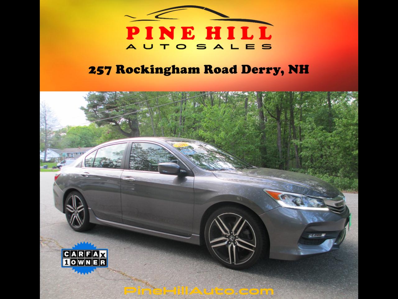 2017 Honda Accord Sedan Sport SE CVT