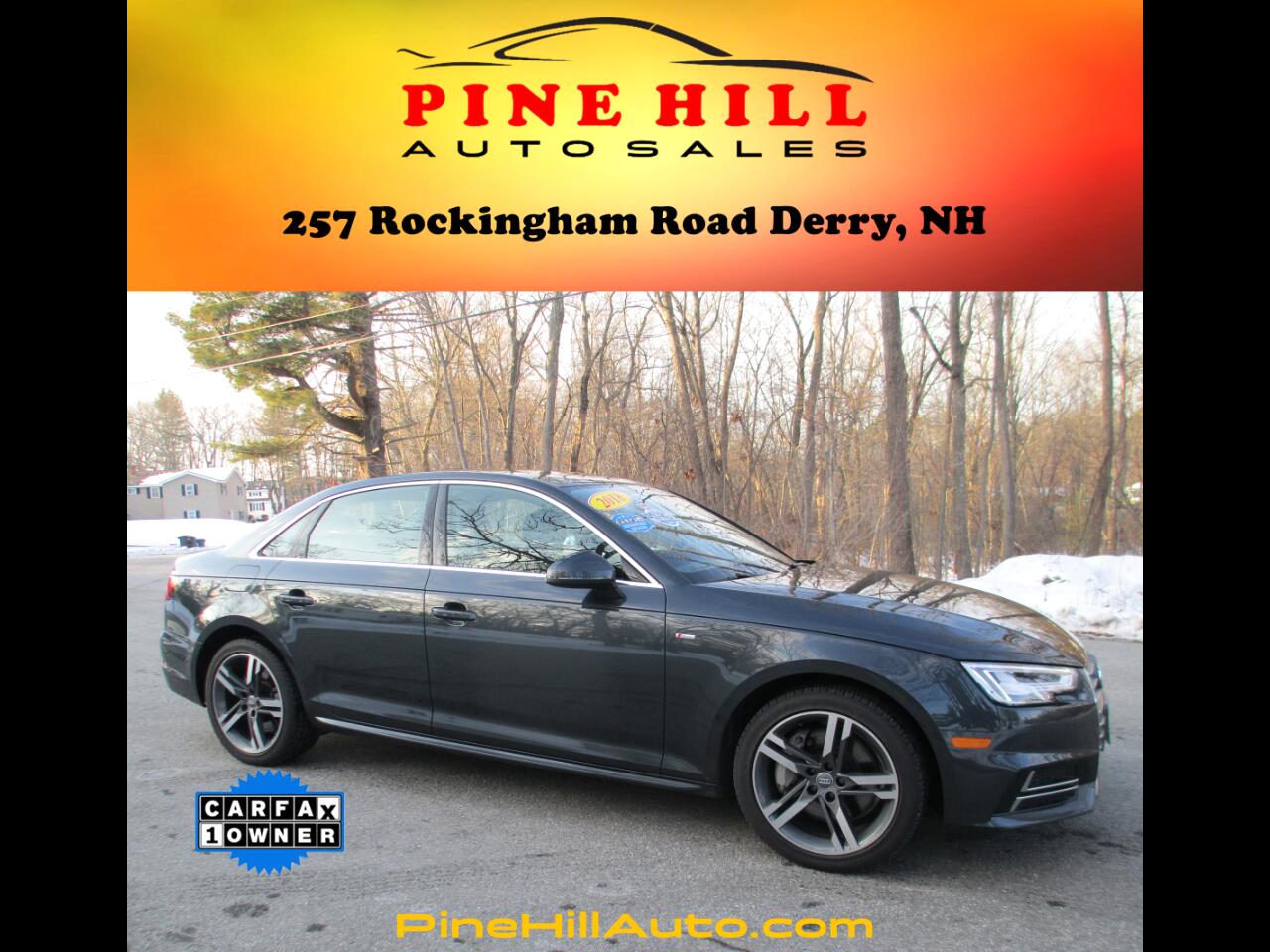 2018 Audi A4 2.0 TFSI Tech Premium Plus Manual quattro AWD