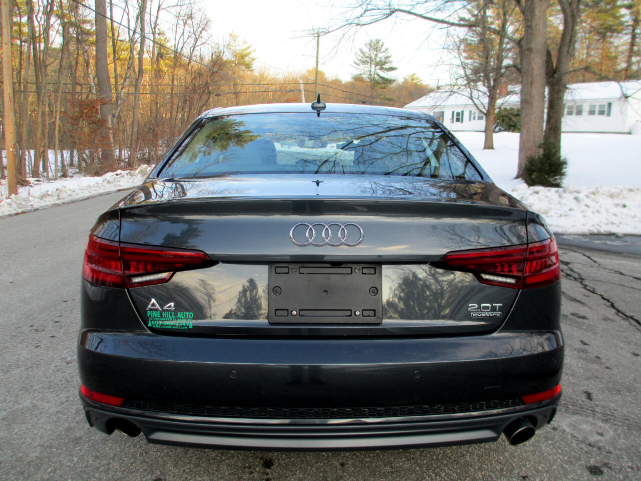 Audi A4 2.0 TFSI Tech Premium Plus Manual quattro AWD 2018