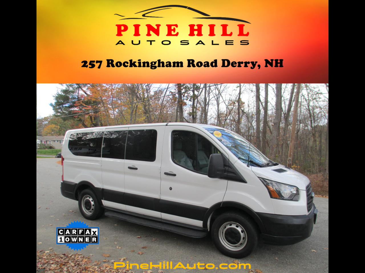 2019 Ford Transit Passenger Wagon T-150 130" Low Roof XLT Swing-Out RH Dr