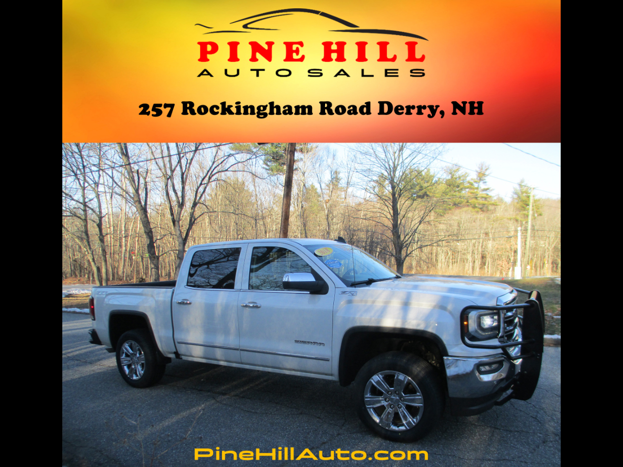 2018 GMC Sierra 1500 Crew Cab Crew Cab 143.5" WB 4WD SLT