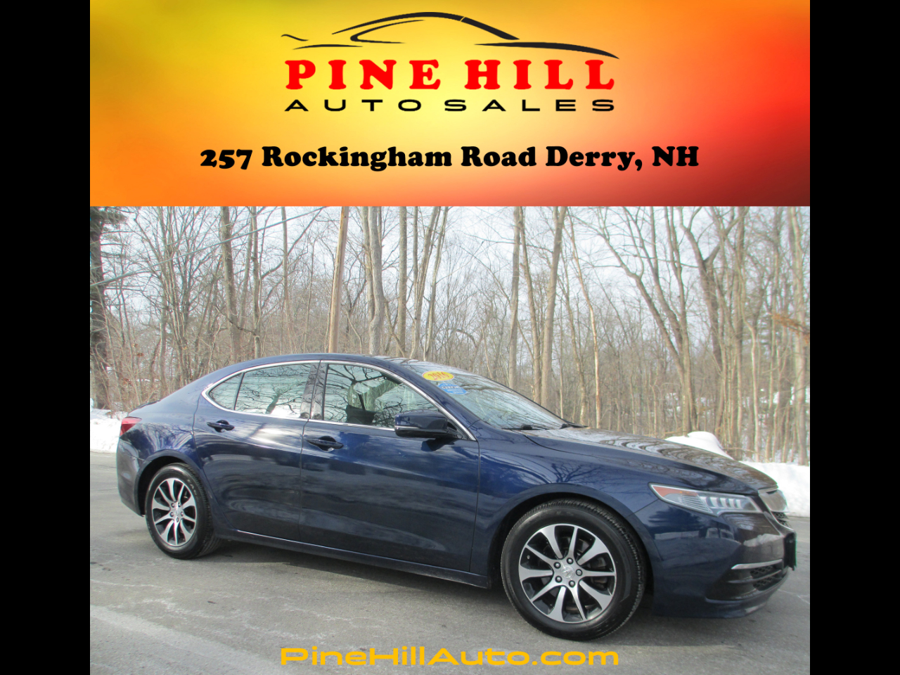 2016 Acura TLX 4dr Sdn FWD
