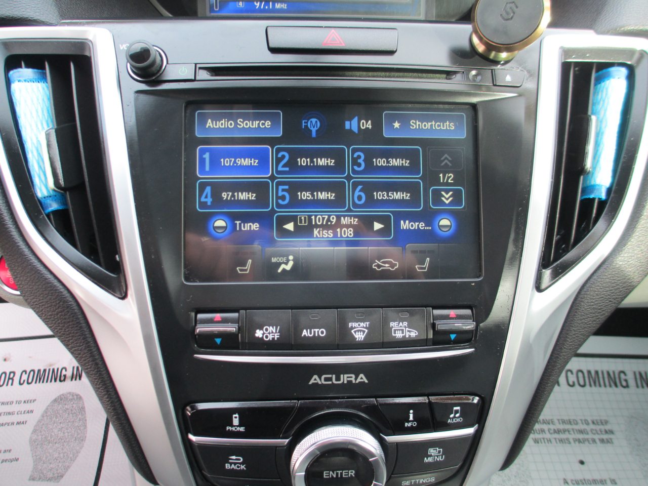 Acura TLX 4dr Sdn FWD 2016