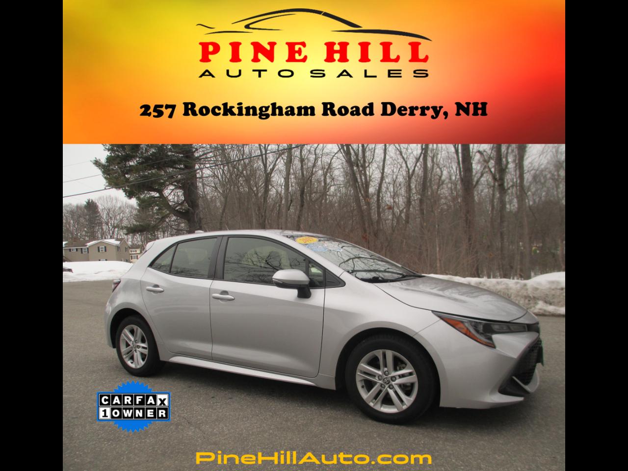 Toyota Corolla Hatchback SE CVT (Natl) 2019