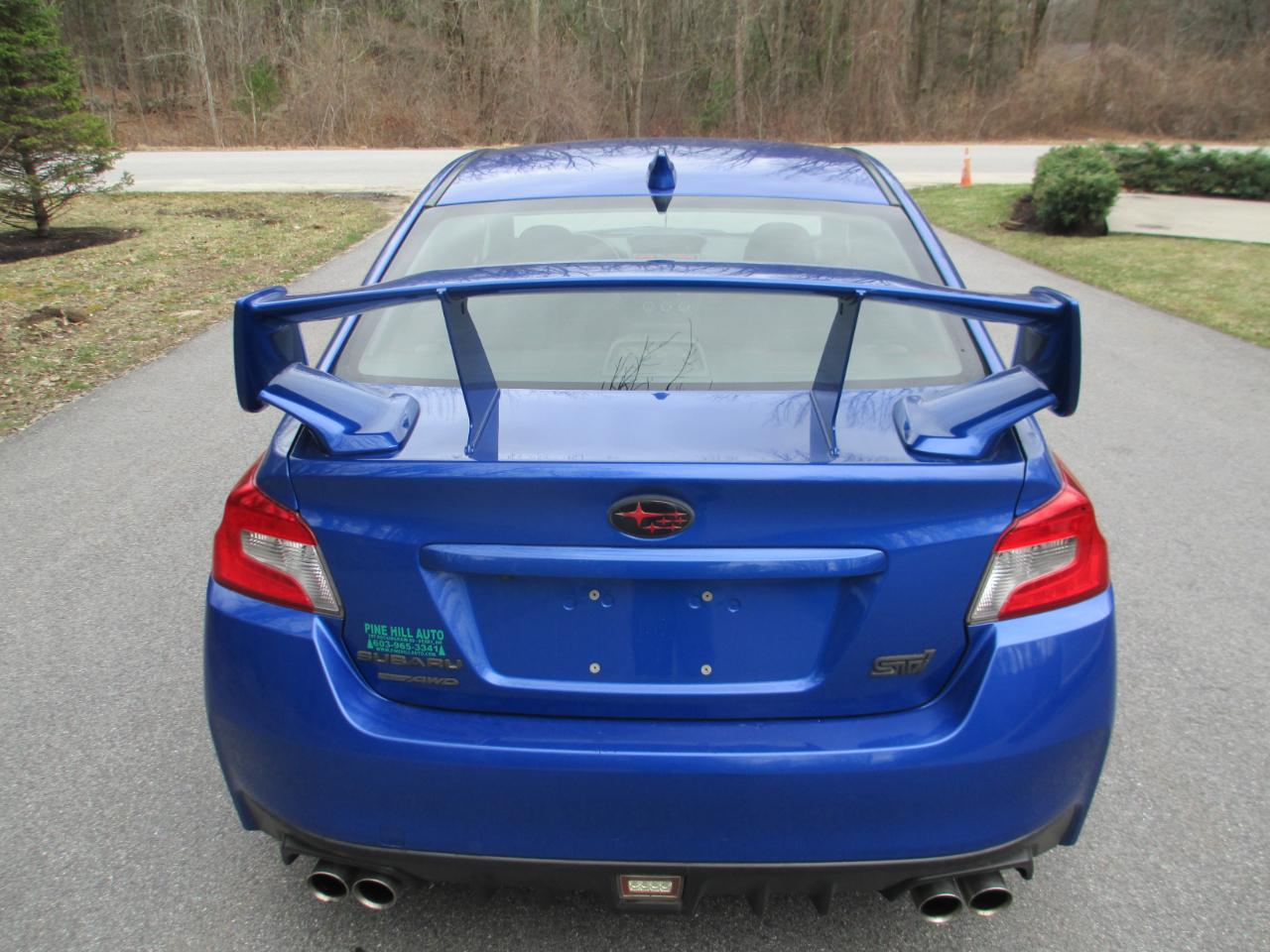 Subaru WRX STI Manual 2018