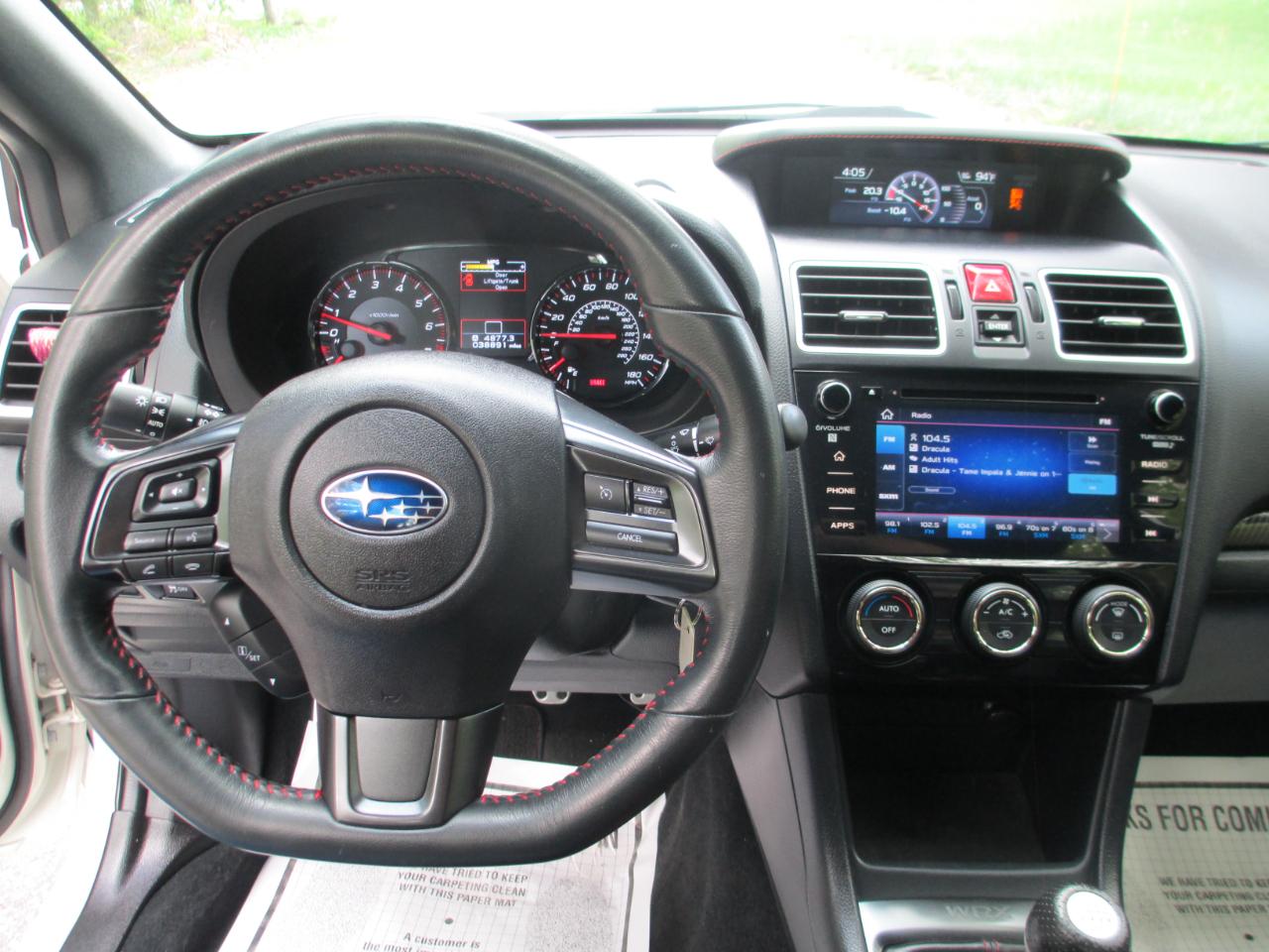 Subaru WRX Premium Manual 2020