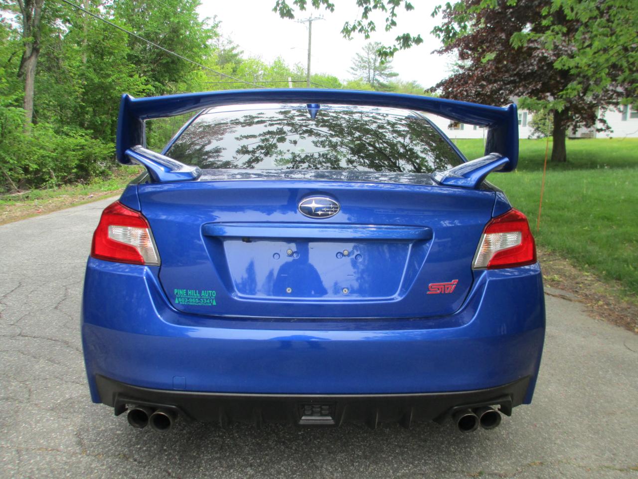 Subaru WRX STI Manual 2021