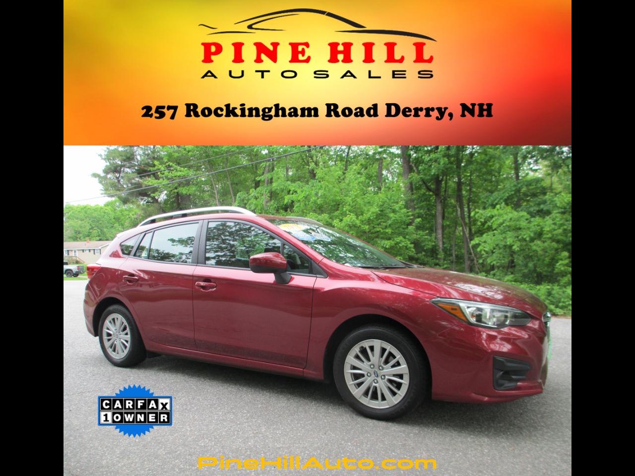 2018 Subaru Impreza 2.0i Premium 5-door CVT