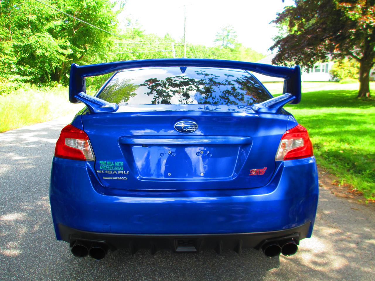 Subaru WRX STI Manual 2017