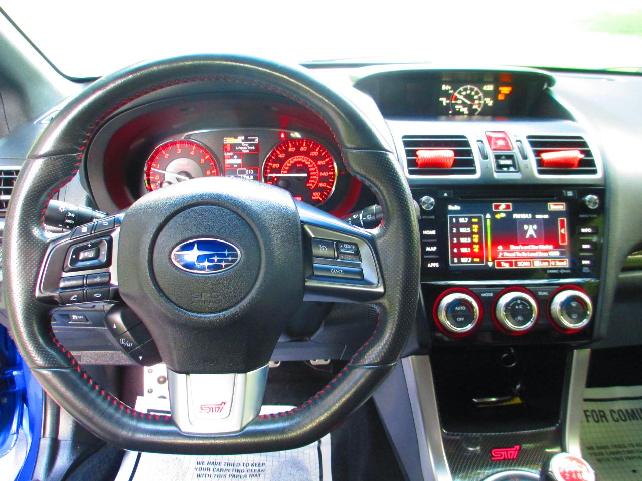 Subaru WRX STI Manual 2017