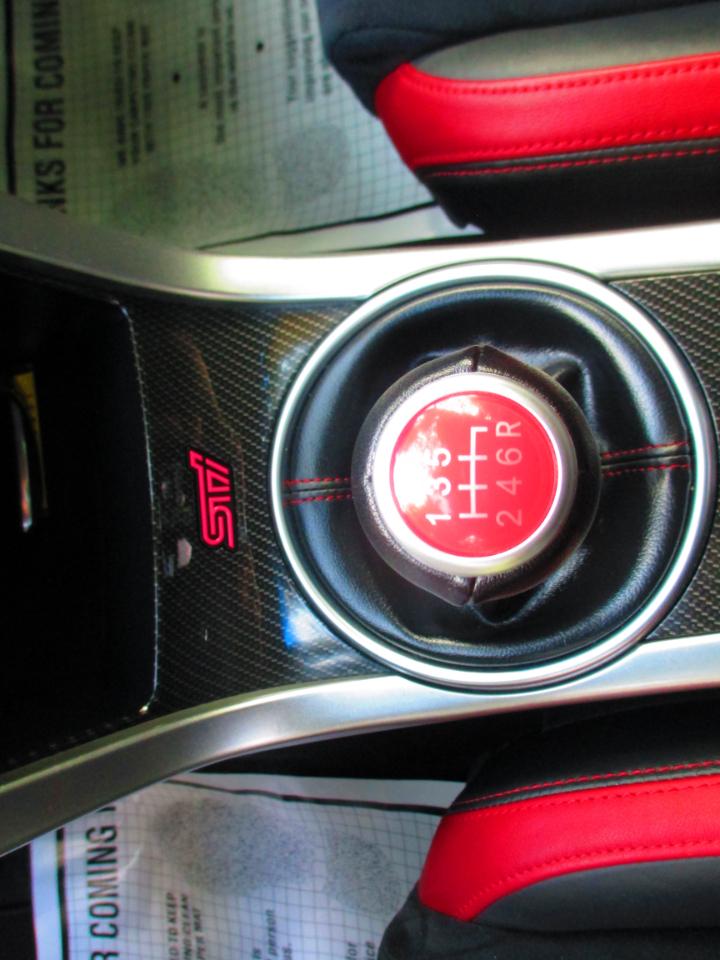 Subaru WRX STI Manual 2017