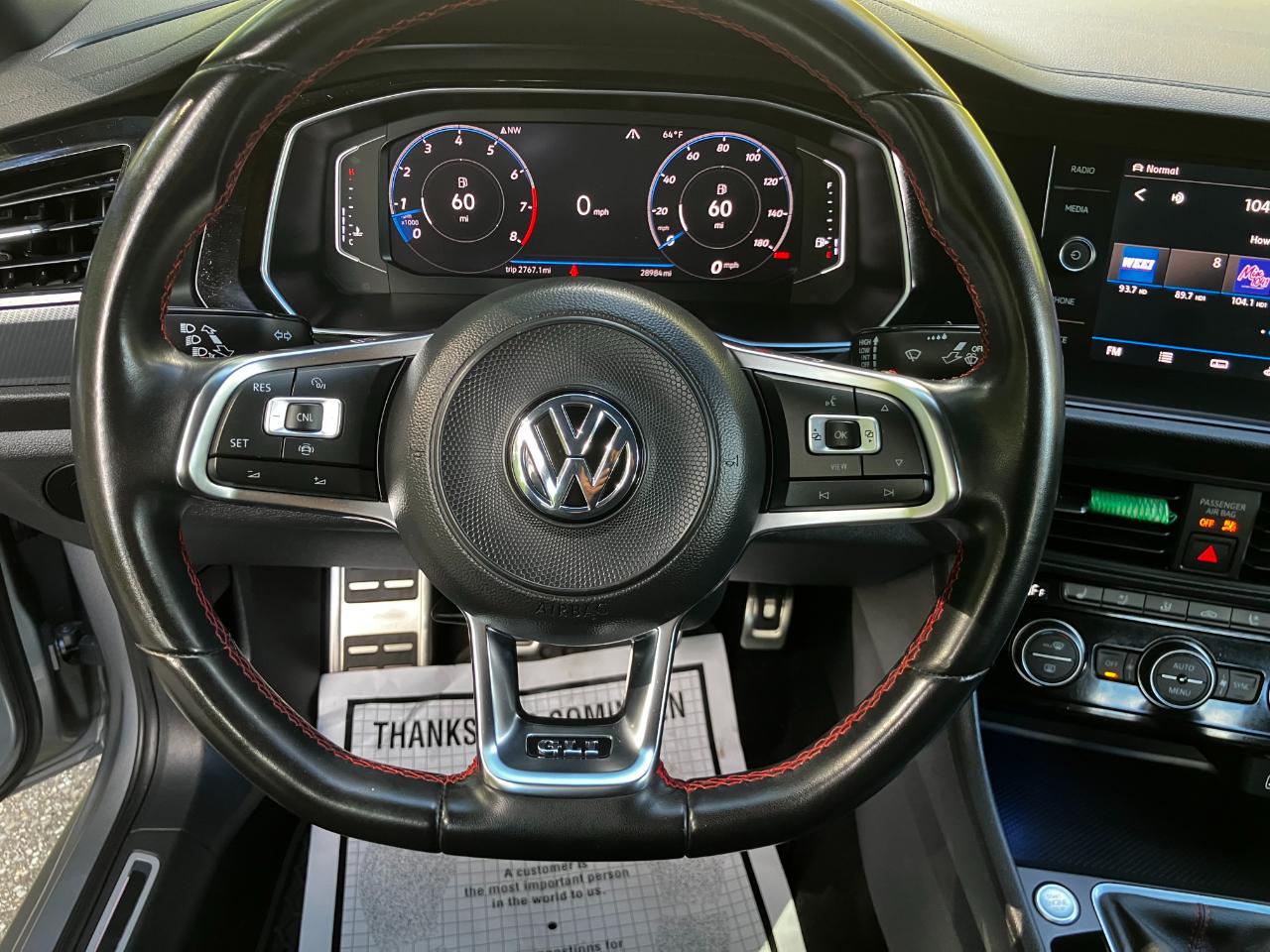 Volkswagen Jetta GLI Autobahn Manual 2019