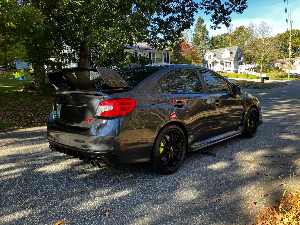 Subaru WRX STI Manual 2018