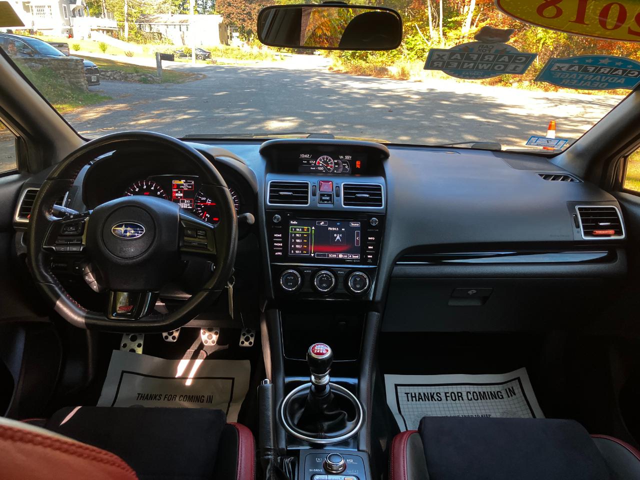 Subaru WRX STI Manual 2018