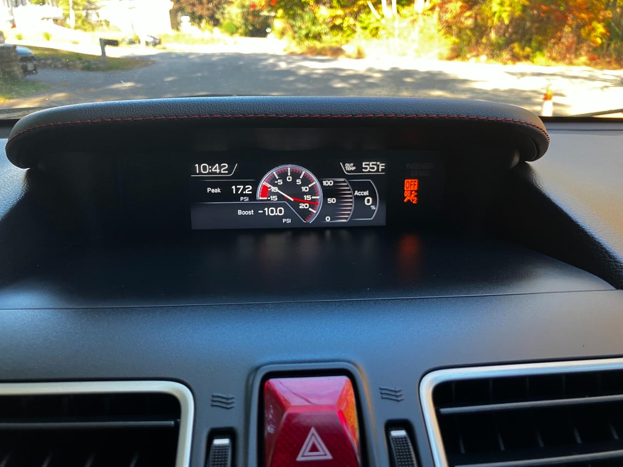 Subaru WRX STI Manual 2018