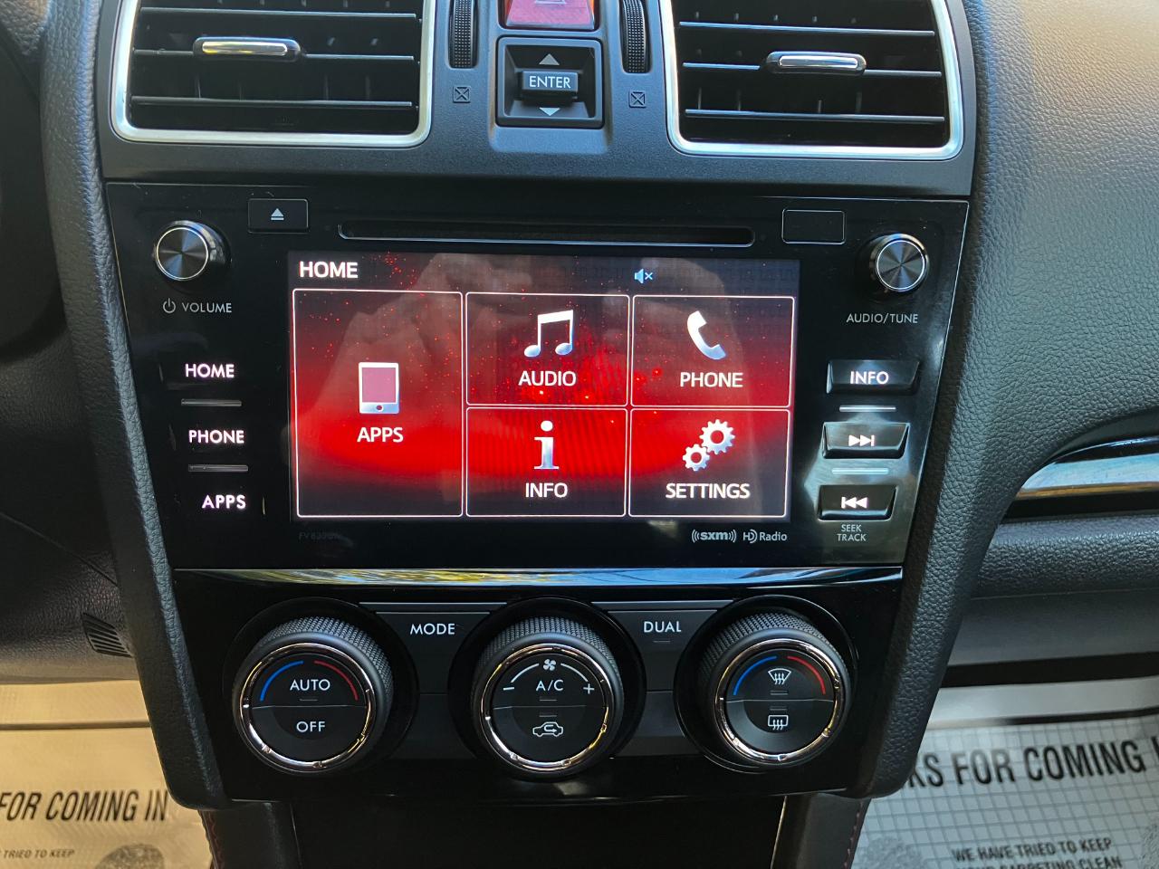 Subaru WRX STI Manual 2018