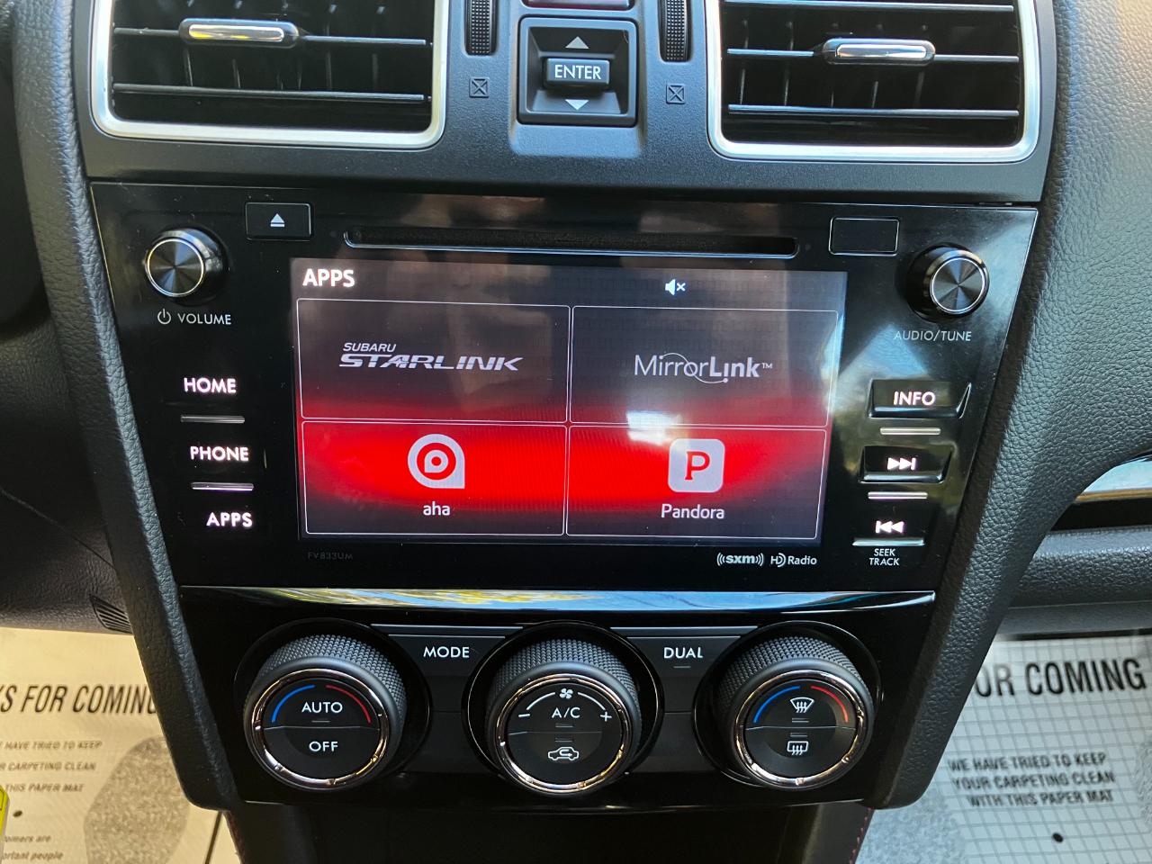 Subaru WRX STI Manual 2018