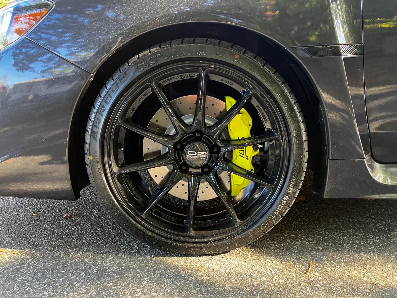 Subaru WRX STI Manual 2018